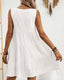 SLIM® Gingham Charm Tiered Sundress