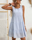 SLIM® Gingham Charm Tiered Sundress