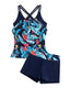 SLIM® High-Waisted Tankini Set