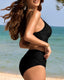 SLIM® High Waisted Textured 2 Piece Bikini Set