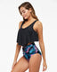 SLIM® Wide Strap Leaf Print Bikini Set
