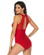 SLIM® Mesh High Neck Tummy Control Swimsuit