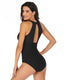 SLIM® Mesh High Neck Tummy Control Swimsuit
