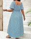 SLIM® Plus Size Boho Maxi Dress