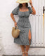 SLIM® Plus Size Boho Maxi Dress