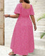 SLIM® Plus Size Boho Maxi Dress