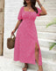 SLIM® Plus Size Boho Maxi Dress