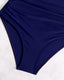 SLIM® Ruched Back-Ring One-Piece Swimsuit