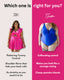 SLIM® Ruffle & Reveal Modest Swimsuit