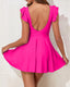 SLIM® Ruffle & Reveal Modest Swimsuit