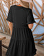 SLIM® Ruffled Layered Mini Dress