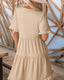 SLIM® Ruffled Layered Mini Dress