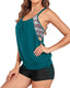 SLIM® Secure-Strap Tankini Two Piece Swimsuit
