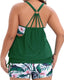 SLIM® Secure-Strap Tankini Two Piece Swimsuit