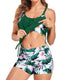 SLIM® Secure-Strap Tankini Two Piece Swimsuit