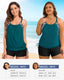 SLIM® Secure-Strap Tankini Two Piece Swimsuit