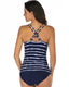 SLIM® Sexy Criss Cross Adjustable Tankini Set