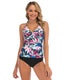 SLIM® Sexy Criss Cross Adjustable Tankini Set