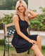 SLIM® Sleeveless A-Line Summer Dress