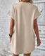 SLIM® Solid Color Pocket Waist Dress