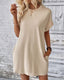 SLIM® Solid Color Pocket Waist Dress
