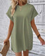 SLIM® Solid Color Pocket Waist Dress