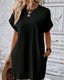 SLIM® Solid Color Pocket Waist Dress