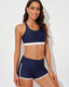 SLIM® Sporty Chic 3-Piece Tankini Swim Set
