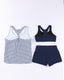 SLIM® Sporty Chic 3-Piece Tankini Swim Set