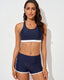 SLIM® Sporty Chic 3-Piece Tankini Swim Set