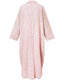 SLIM® Striped Cotton Long Sleeve Maxi Shirt Dress