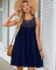 SLIM® Summer Halter Tiered Swing Dress