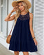 SLIM® Summer Halter Tiered Swing Dress