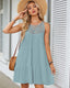 SLIM® Summer Halter Tiered Swing Dress