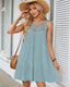 SLIM® Summer Halter Tiered Swing Dress