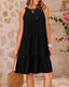 SLIM® Summer Halter Tiered Swing Dress