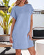 SLIM® Summer Textured Mini Dress