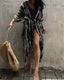 SLIM® Tie-Dye Open Front Kimono Cover Up