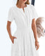 SLIM® Tiered V-Neck Maxi Dress