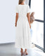 SLIM® Tiered V-Neck Maxi Dress
