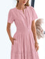 SLIM® Tiered V-Neck Maxi Dress
