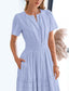 SLIM® Tiered V-Neck Maxi Dress