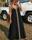 SLIM® Tribal Print Spaghetti Strap Maxi Dress