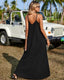 SLIM® Tribal Print Spaghetti Strap Maxi Dress