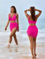 SLIM® Tummy-Control Mesh High Waisted Bikini