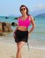 SLIM® Tummy-Control Mesh High Waisted Bikini