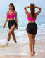 SLIM® Tummy-Control Mesh High Waisted Bikini