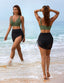 SLIM® Tummy-Control Mesh High Waisted Bikini