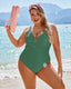 SLIM® Tummy Control Ruched Slimming One Piece