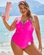 SLIM® Tummy Control Ruched Slimming One Piece
